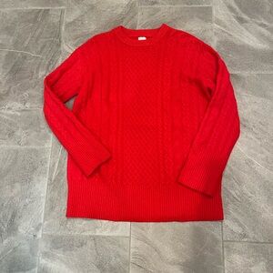 NWT Super Soft Red Sweater